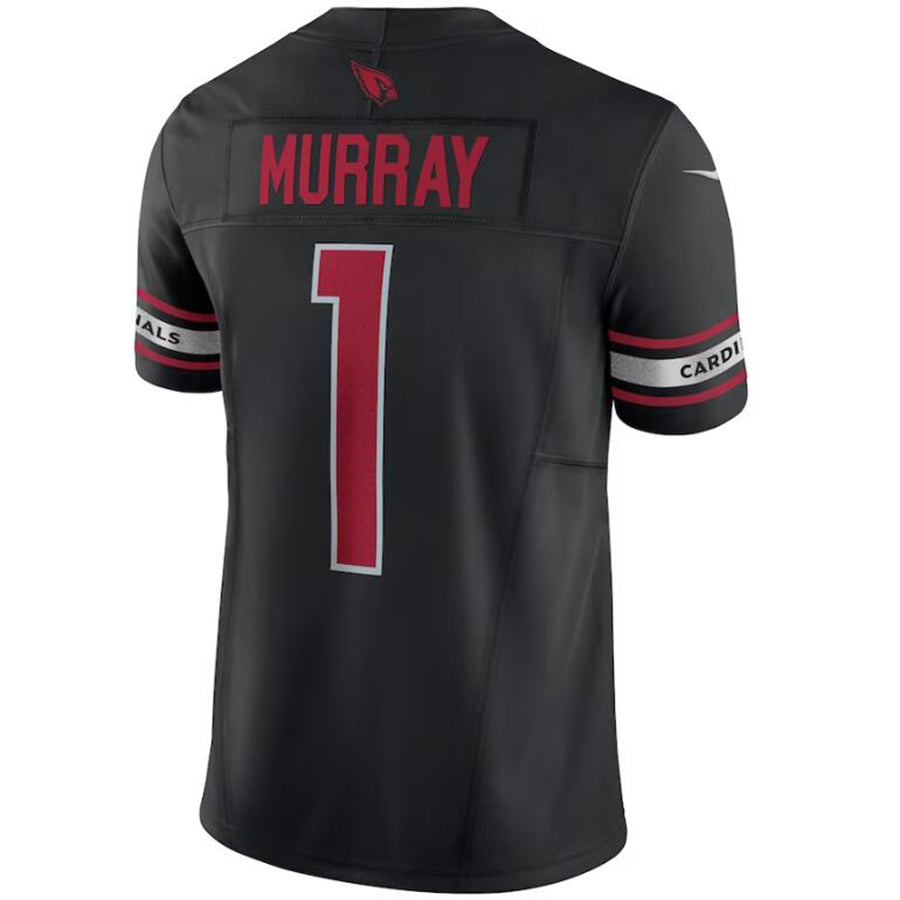 A.Cardinals #1 Kyler Murray Player Black Vapor F.U.S.E. Limited Football Jerseys