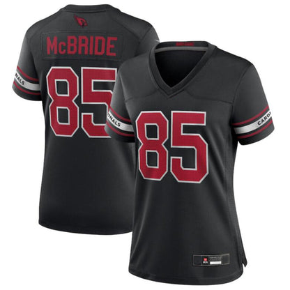 A.Cardinals #85 Trey McBride Player Black Alternate Game Jersey Football Jerseys