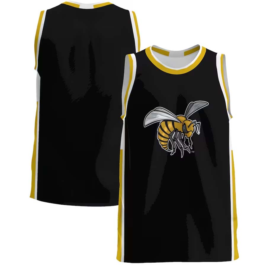 A.State Hornets Blank Player Lightweight Basketball Jerseys - Gold Stitched American College Jerseys