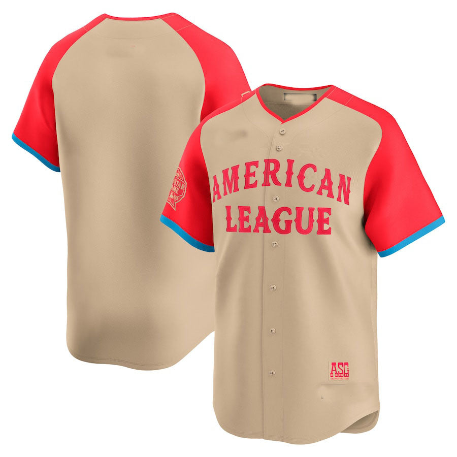 American League All-Star Game Limited Player Jersey - Cream Baseball Jerseys