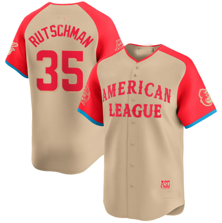 American League #35 Adley Rutschman Cream All-Star Game Limited Player Baseball Jerseys