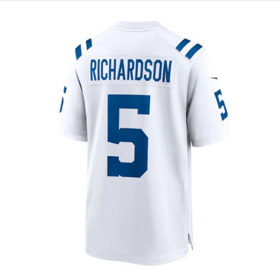 IN.Colts #5 Anthony Richardson Player White Alternate Game Football Jerseys