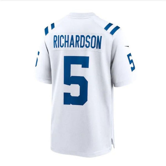 IN.Colts #5 Anthony Richardson Player White Alternate Game Football Jerseys