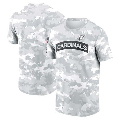 A.Cardinals Salute To Service Club Pullover T-Shirt Birthday and Christmas gifts Stitched American Player Football Jerseys