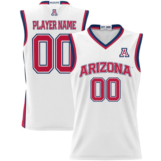 Custom A.Wildcats Unisex NIL Pick-A Lightweight Basketball Jerseys -White Stitched American College Jerseys