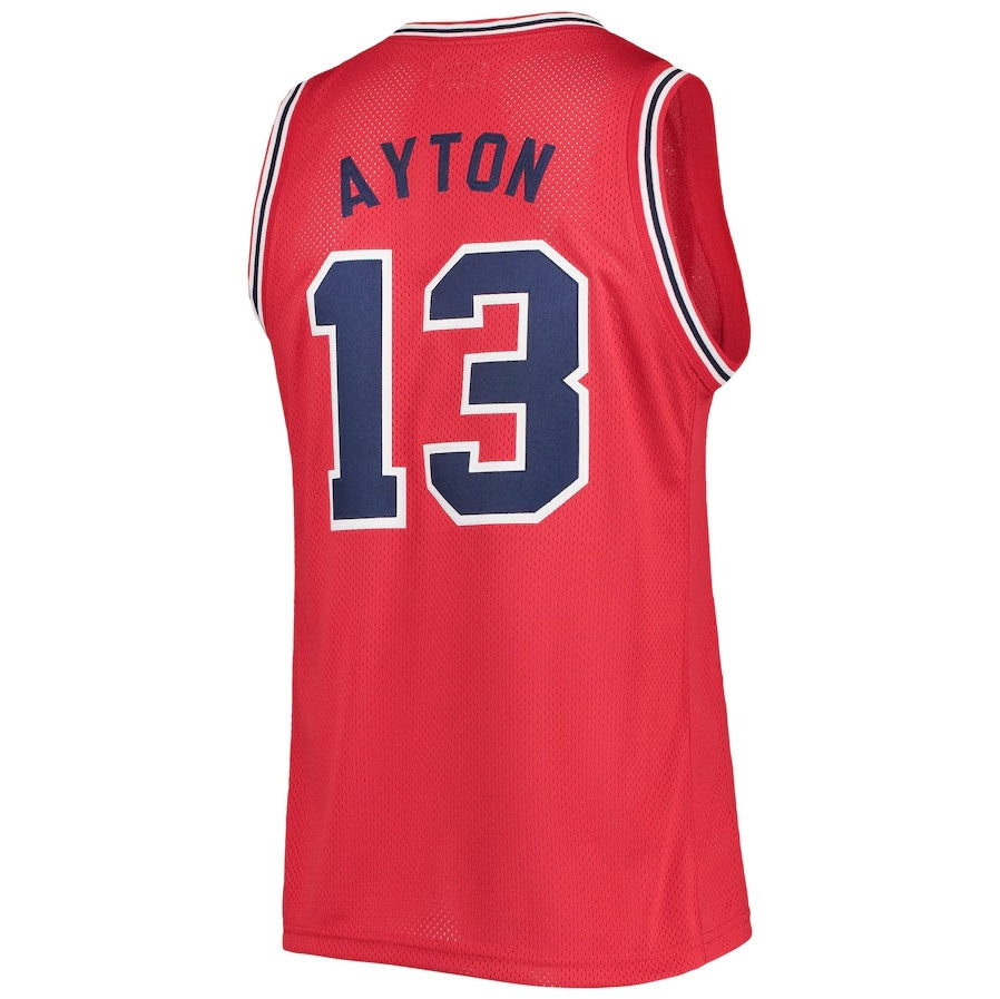 A.Wildcats #13 Deandre Ayton Player Retro Brand Commemorative Classic Basketball Jerseys - Red Stitched American College Jerseys