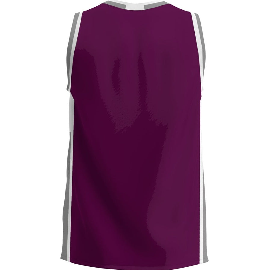 A.Little Rock Trojans Blank Player Lightweight Basketball Jersey - Maroon Stitched American College Jerseys