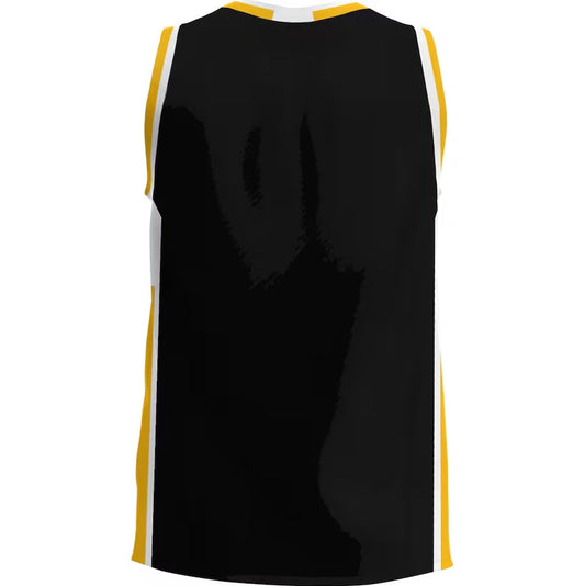 A.Pine Bluff Golden Lions Blank Player Lightweight Basketball Jersey - Black Stitched American College Jerseys