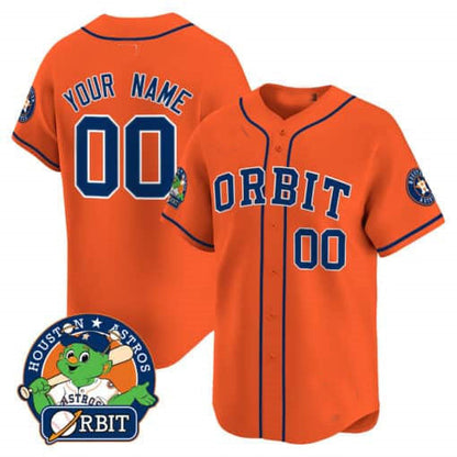 Custom H.Astros Orbit Patch Vapor Premier Limited – All Stitched Baseball Jerseys