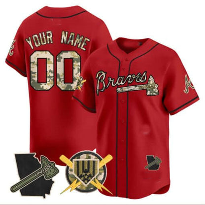 Custom A.Braves Armed Forces Day Vapor Premier Limited – All Stitched Baseball Jerseys