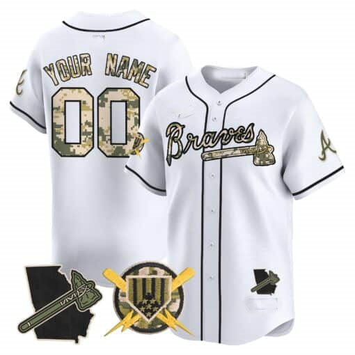 Custom A.Braves Armed Forces Day Vapor Premier Limited – All Stitched Baseball Jerseys