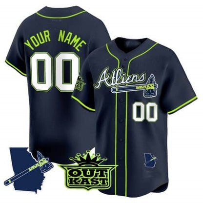 Custom A.Braves Atliens Vapor Premier Limited V2 – All Stitched Baseball Jerseys