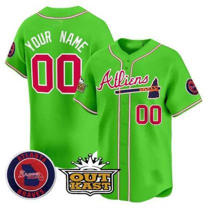 Custom A.Braves Atliens Vapor Premier Limited – All Stitched Baseball Jerseys