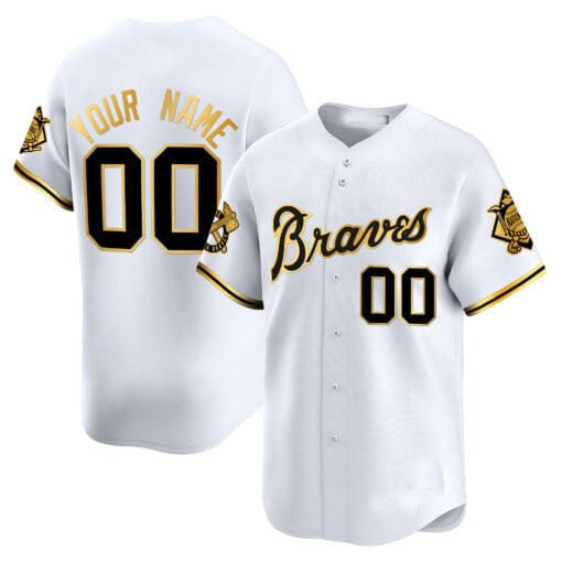 Custom A.Braves Peaches n’ Cream Vapor Premier Limited – All Stitched Baseball Jerseys