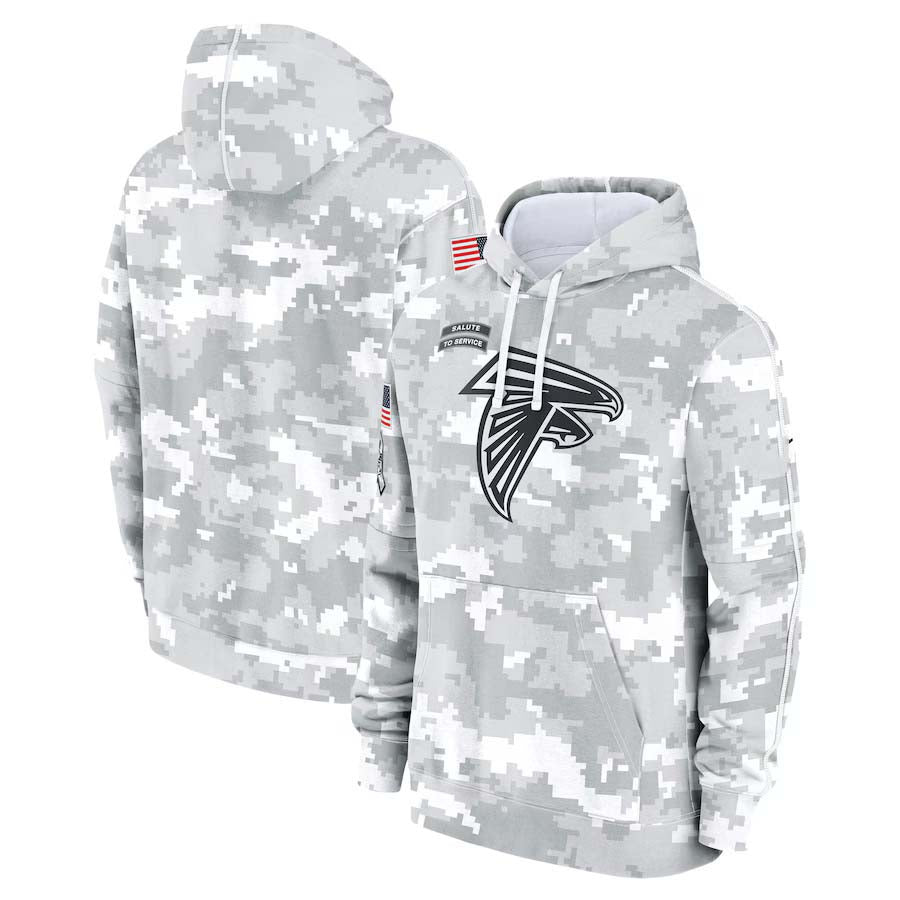 A.Falcons Salute To Service Club Pullover Hoodie Cheap sale Birthday and Christmas gifts Stitched American Player Football Jerseys