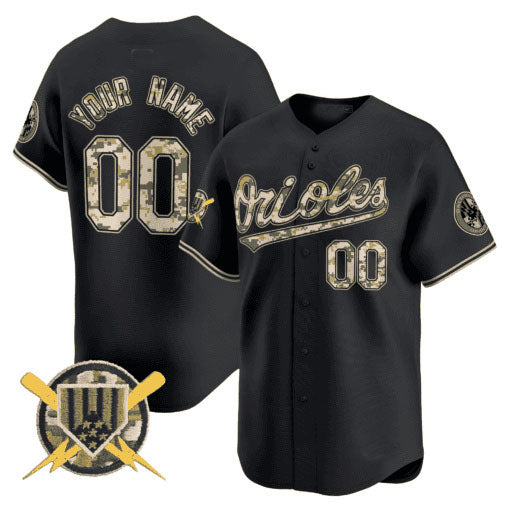 Custom B.Orioles Armed Forces Day Vapor Premier Limited – All Stitched Baseball Jerseys