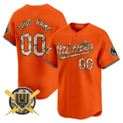 Custom B.Orioles Armed Forces Day Vapor Premier Limited – All Stitched Baseball Jerseys