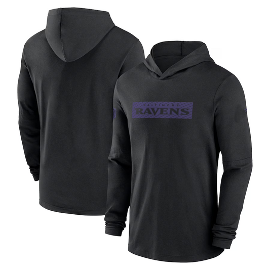 B.Ravens Salute To Service Club Pullover Hoodie Player Game Jersey Stitched American Football Jerseys