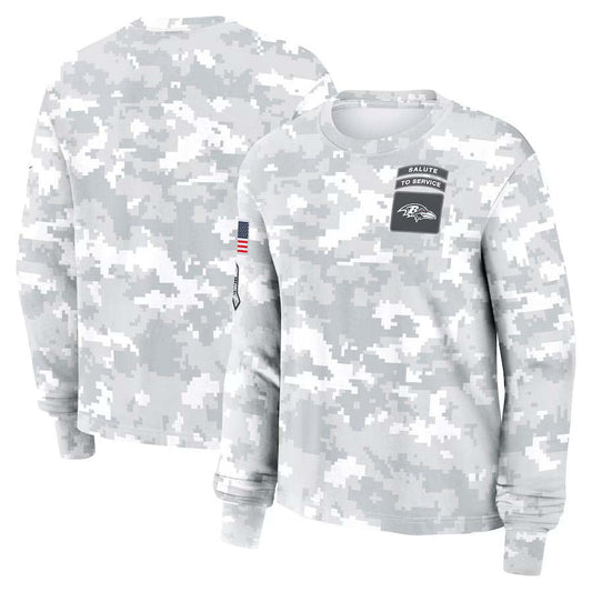 B.Ravens Salute To Service Club Pullover Cheap sale Birthday agifts Stitched American Player Football Jerseys