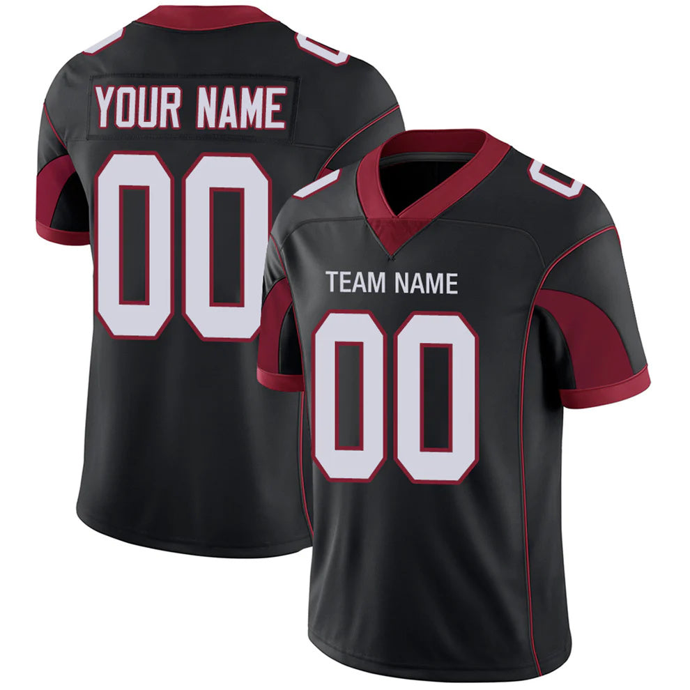 Custom A.Cardinals Black Personalized Design Your Own Name and Number for Men Women Youth Jerseys