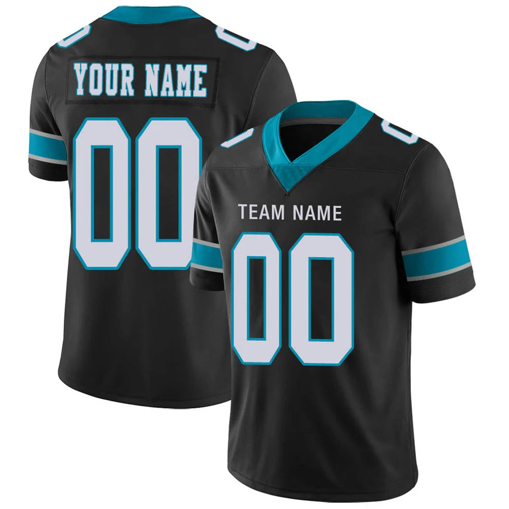 Custom C.Panthers Black Personalized Design Your Own Name and Number for Men Women Youth Jerseys