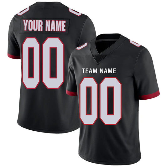 Custom A.Falcons Black Personalized Design Your Own Name and Number for Men Women Youth Jerseys