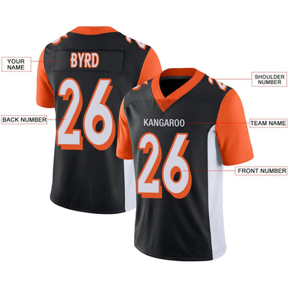 Custom C.Bengals Black Personalized Design Your Own Name and Number for Men Women Youth Jerseys