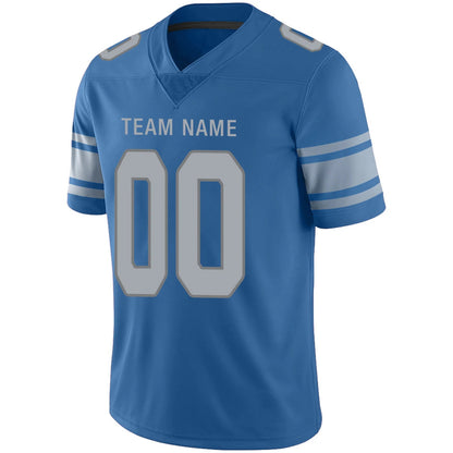 Custom D.Lions Blue Personalized Design Your Own Name and Number for Men Women Youth Jerseys