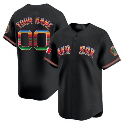 Custom B.Red Sox Mexico Vapor Premier Limited– All Stitched Baseball Jerseys