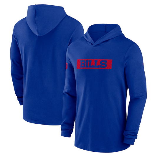 B.Bills Salute To Service Club Pullover Hoodie Stitched American Football Jerseys Player Jersey