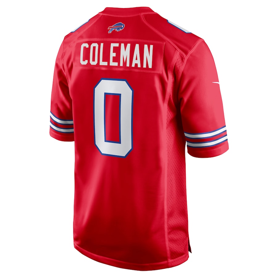 B.Bills #0 Keon Coleman Draft Player Game Jersey - Red American Football Jerseys