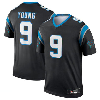 C.Panthers #9 Bryce Young Player Black Legend Jersey American Stitched Football Jerseys