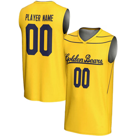 Custom C.Bears GameDay Greats Unisex NIL Lightweight Basketball Jersey - Gold American College Jerseys