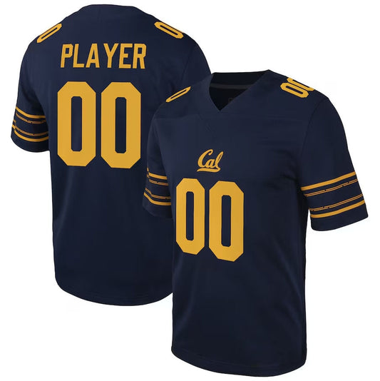 Custom C.Bears NIL Football Game Jersey - Navy American College Jerseys