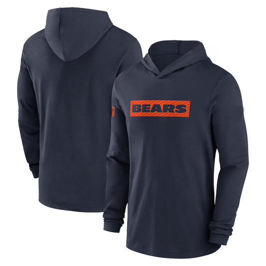 C.Bears Salute To Service Club Pullover Hoodie Stitched American Football Jerseys Player Jersey