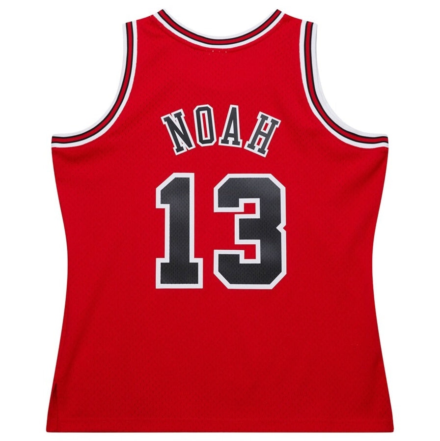 C.Bulls #13 Joakim Noah Player Hardwood Classics Swingman Jersey - Red American Basketball Jerseys