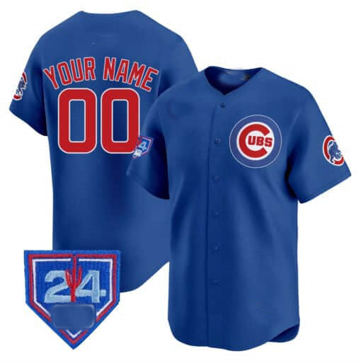 Custom C.Cubs Spring Training Patch Vapor Premier Limited– All Stitched Baseball Jerseys