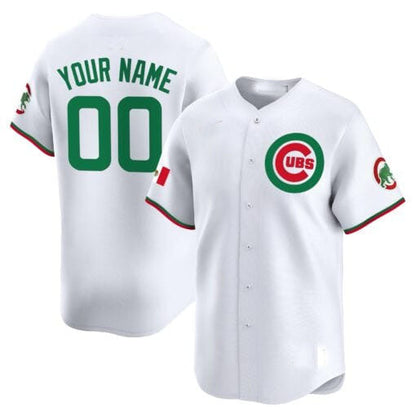 Custom C.Cubs Mexico Vapor Premier Limited V3– Stitched Baseball Jerseys