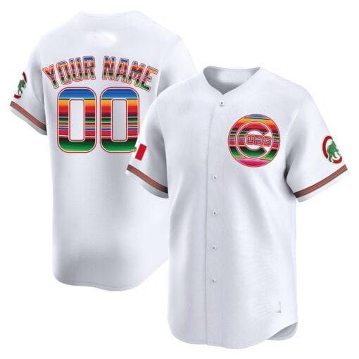 Custom C.Cubs Mexico Vapor Premier Limited– All Stitched Baseball Jerseys