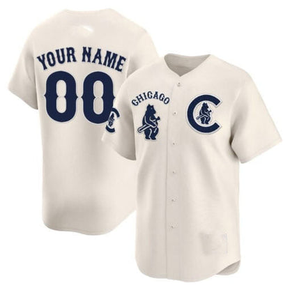 Custom C.Cubs Special Vapor Premier Limited V2– All Stitched Baseball Jerseys