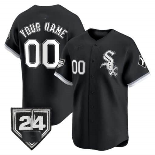 Custom C.White Sox Spring Training Patch Vapor Premier Limited– All Stitched Baseball Jerseys