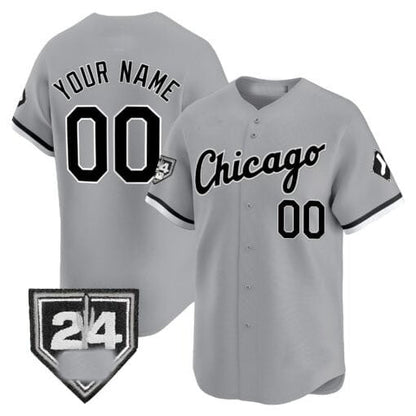 Custom C.White Sox Spring Training Patch Vapor Premier Limited– All Stitched Baseball Jerseys