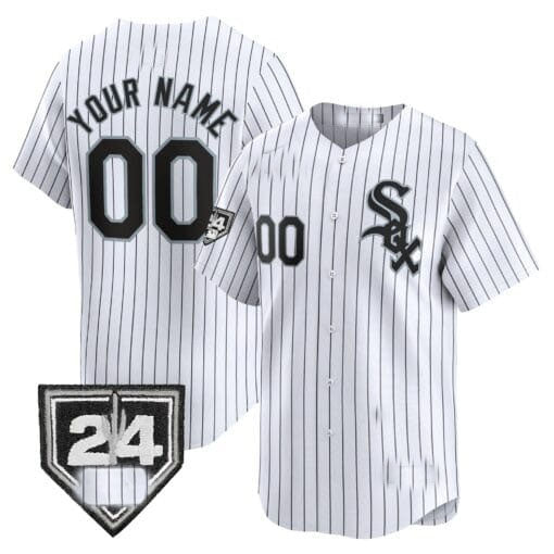 Custom C.White Sox Spring Training Patch Vapor Premier Limited– All Stitched Baseball Jerseys