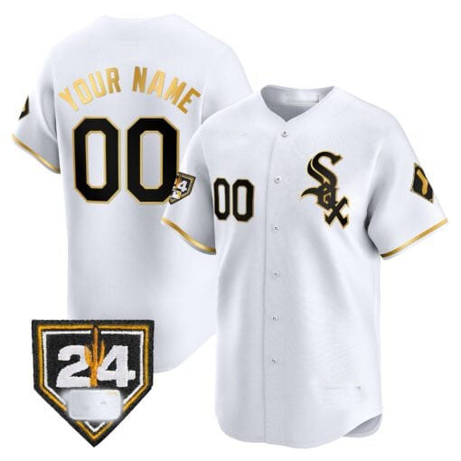 Custom C.White Sox Spring Training Patch Vapor Premier Limited– All Stitched Baseball Jerseys