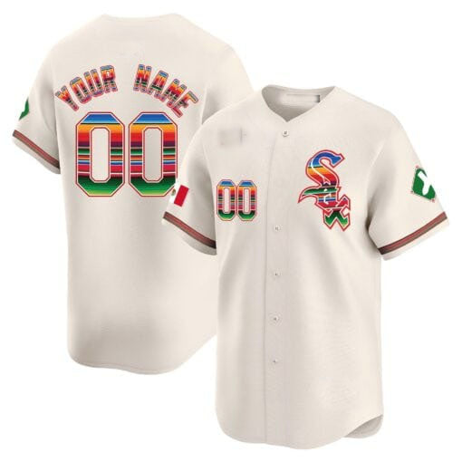 Custom C.White Sox Mexico Vapor Premier Limited V2 Jersey– All Stitched Baseball Jerseys