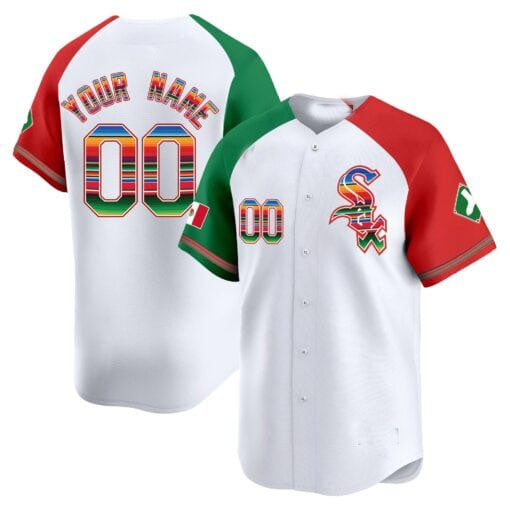 Custom C.White Sox Mexico Vapor Premier Limited V2 – All Stitched Baseball Jerseys