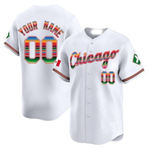 Custom C.White Sox Mexico Vapor Premier Limited V3 Jersey– All Stitched Baseball Jerseys