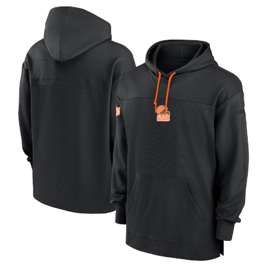 C.Browns Salute To Service Club Pullover Hoodie Player Jersey Stitched American Football Jerseys