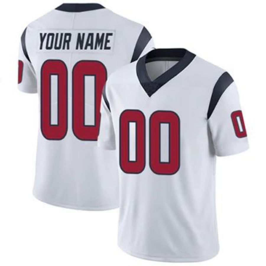 Custom H.Texans White Game Jerseys -Stitched American Football Jersey