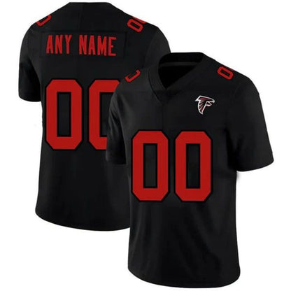 Custom A.Falcons Black Vapor Elite Jerseys -American Stitched Football Jerseys